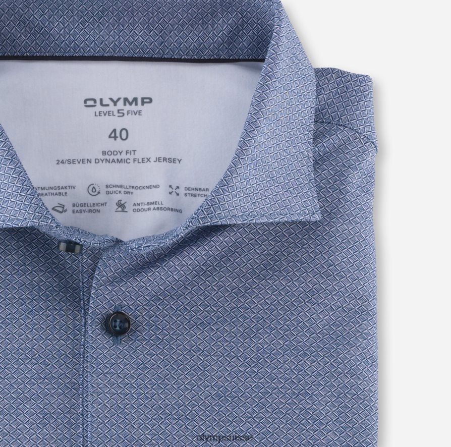 niveau cinq 24/7 body fit, chemise d\'affaires, kent, royal OLYMP vêtements VVP4DB699