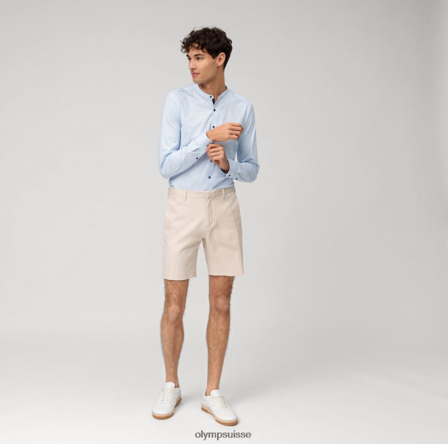 Non. six 24/7 super slim, chemise business, col montant, bleu OLYMP vêtements VVP4DB205