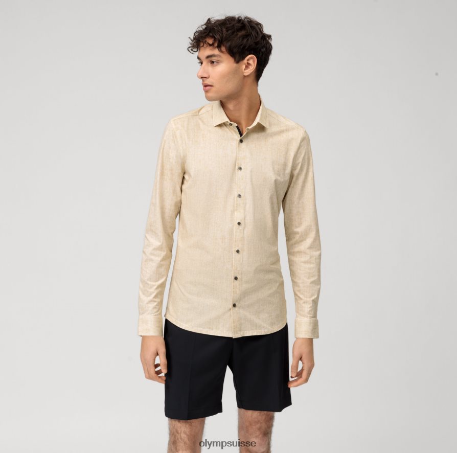 Non. six 24/7 super slim, chemise business, kent moderne, laiton OLYMP vêtements VVP4DB149