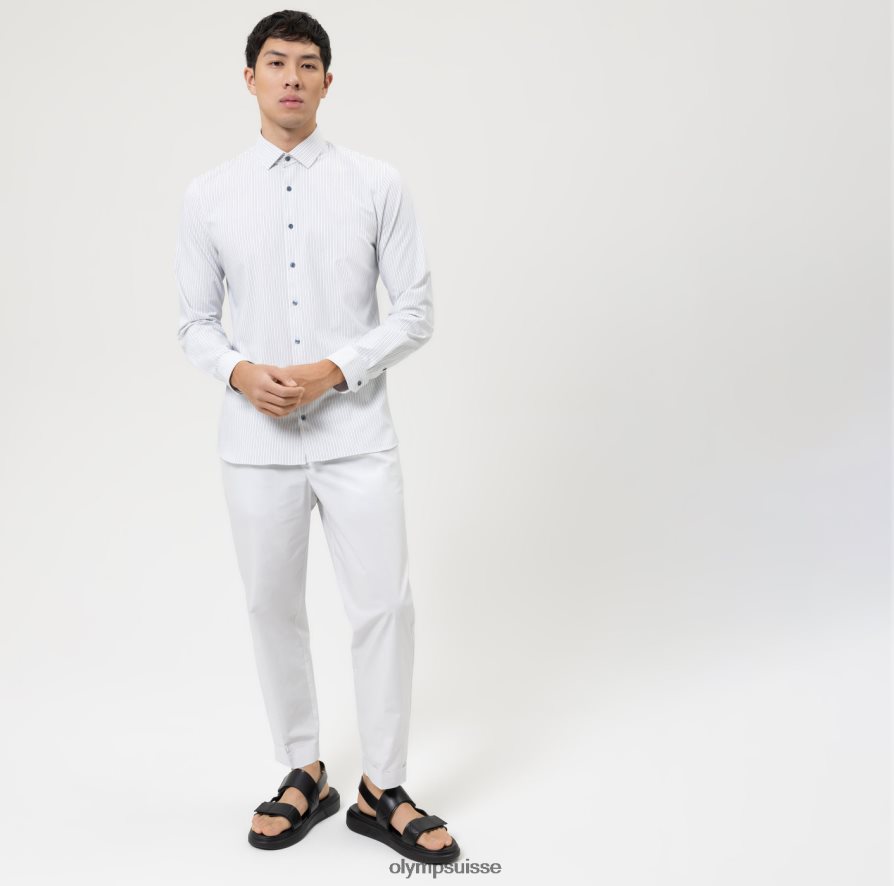 Non. six 24/7 super slim, chemise business, kent moderne, marine OLYMP vêtements VVP4DB151