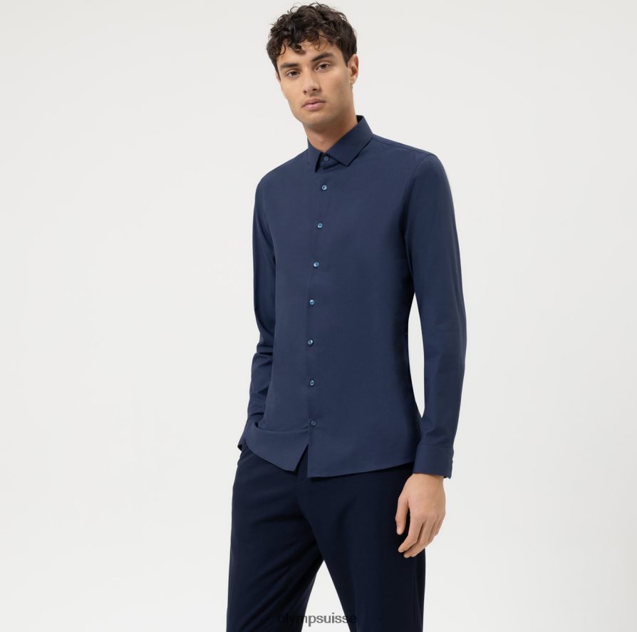 Non. six 24/7 super slim, chemise business, kent moderne, marine OLYMP vêtements VVP4DB33