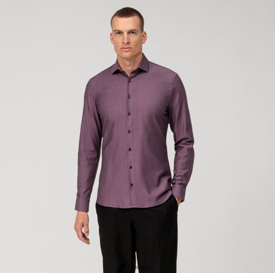 Non. six 24/7 super slim, chemise business, kent moderne, mauve OLYMP vêtements VVP4DB81
