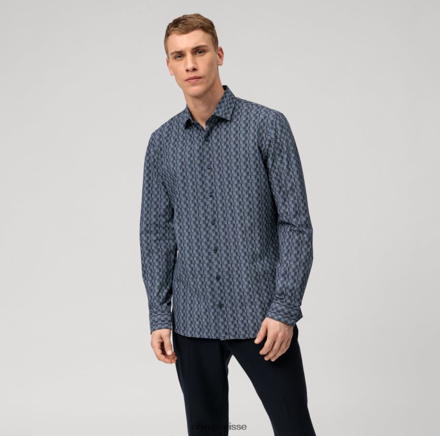 Non. six 24/7 super slim, chemise business, kent moderne, taupe OLYMP vêtements VVP4DB35