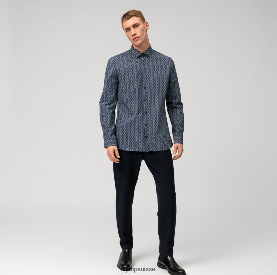 Non. six 24/7 super slim, chemise business, kent moderne, taupe OLYMP vêtements VVP4DB35