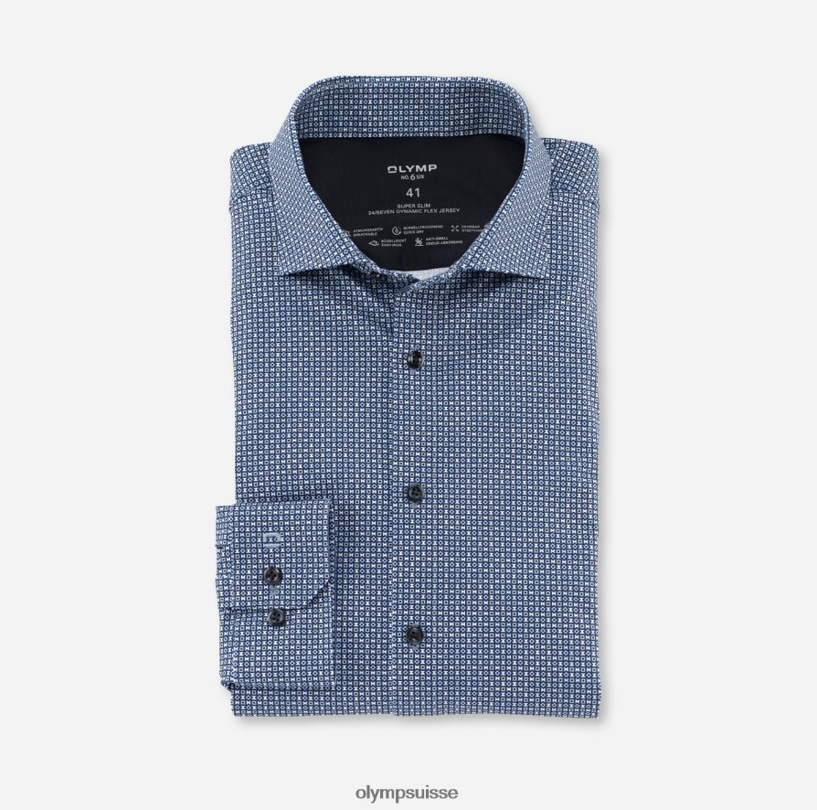 Non. six 24/7 super slim, chemise business, kent, royal OLYMP vêtements VVP4DB86