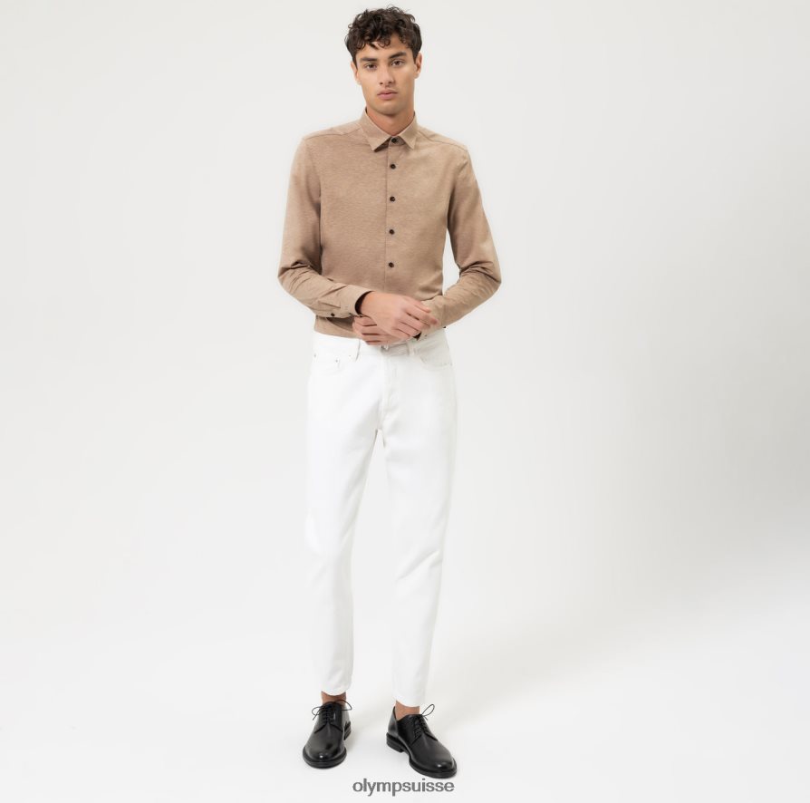 Non. six 24/7 super slim, chemise business, urban kent, naturel OLYMP vêtements VVP4DB174