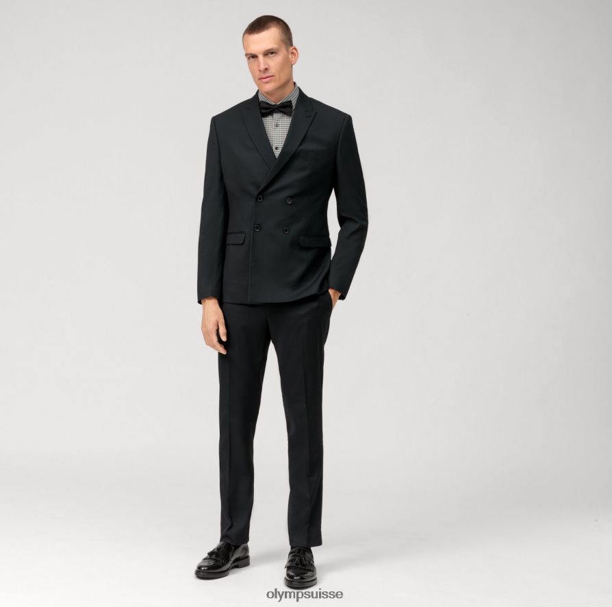 Non. six super slim, chemise business, kent moderne, olive OLYMP vêtements VVP4DB113