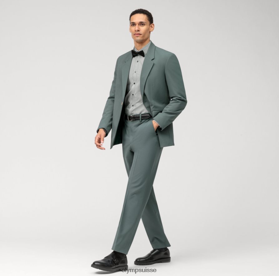 Non. six super slim, chemise business, kent moderne, olive OLYMP vêtements VVP4DB63