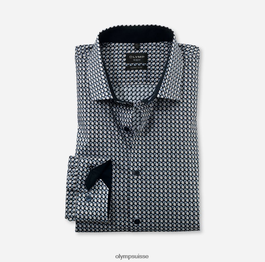 Non. six super slim, chemise business, manches longues extra longues, kent moderne, naturel OLYMP vêtements VVP4DB309