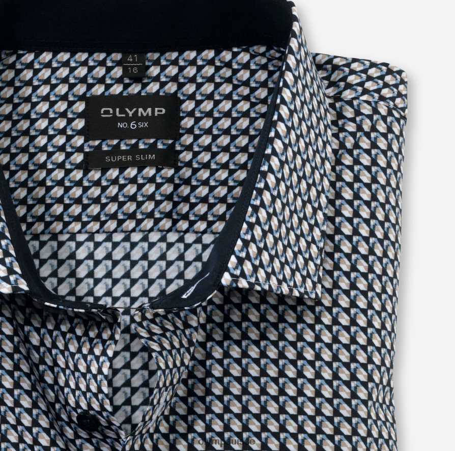 Non. six super slim, chemise business, manches longues extra longues, kent moderne, naturel OLYMP vêtements VVP4DB309