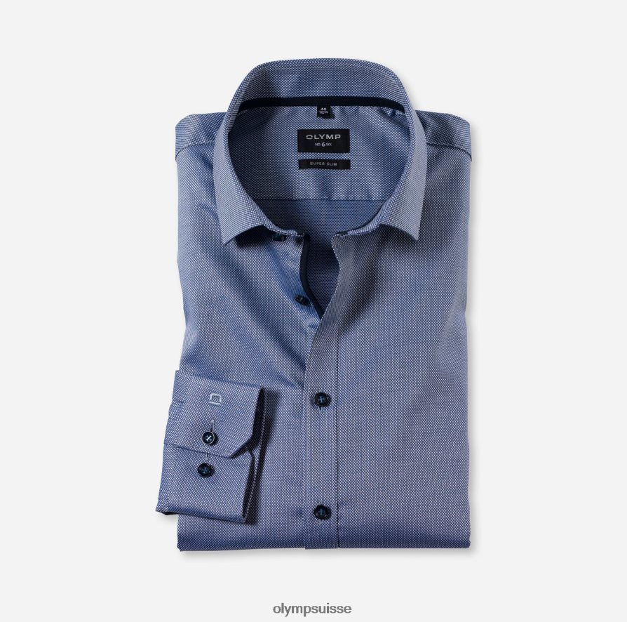 Non. six super slim, chemise business, manches longues extra longues, kent moderne, royal OLYMP vêtements VVP4DB312