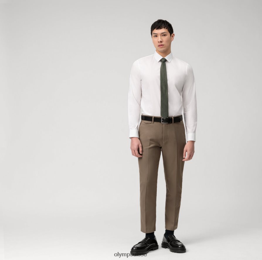 Non. six super slim, chemise business, urban kent, blanc OLYMP vêtements VVP4DB185