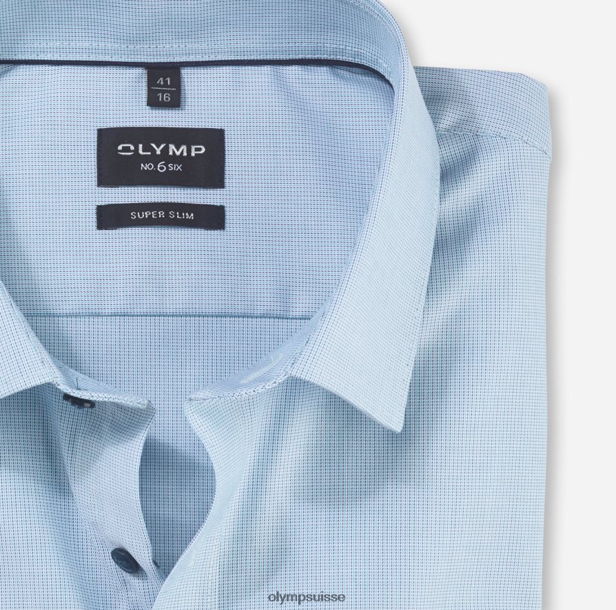Non. six super slim, chemise business, urban kent, émeraude OLYMP vêtements VVP4DB188