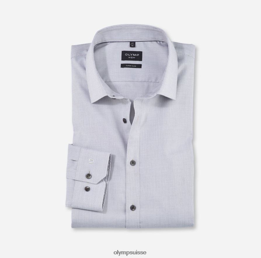 Non. six super slim, chemise business, urban kent, taupe OLYMP vêtements VVP4DB221
