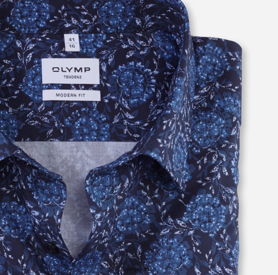 tendenz coupe moderne, chemise d\'affaires, new kent, marine OLYMP vêtements VVP4DB1717