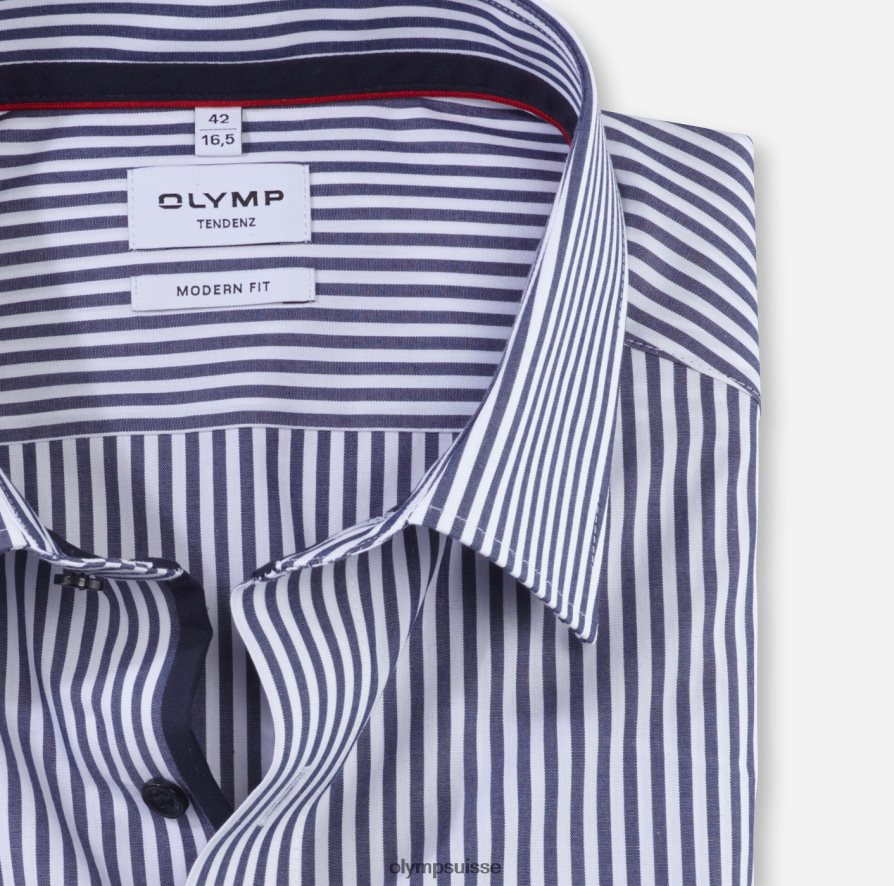 tendenz coupe moderne, chemise d\'affaires, new kent, marine OLYMP vêtements VVP4DB1718