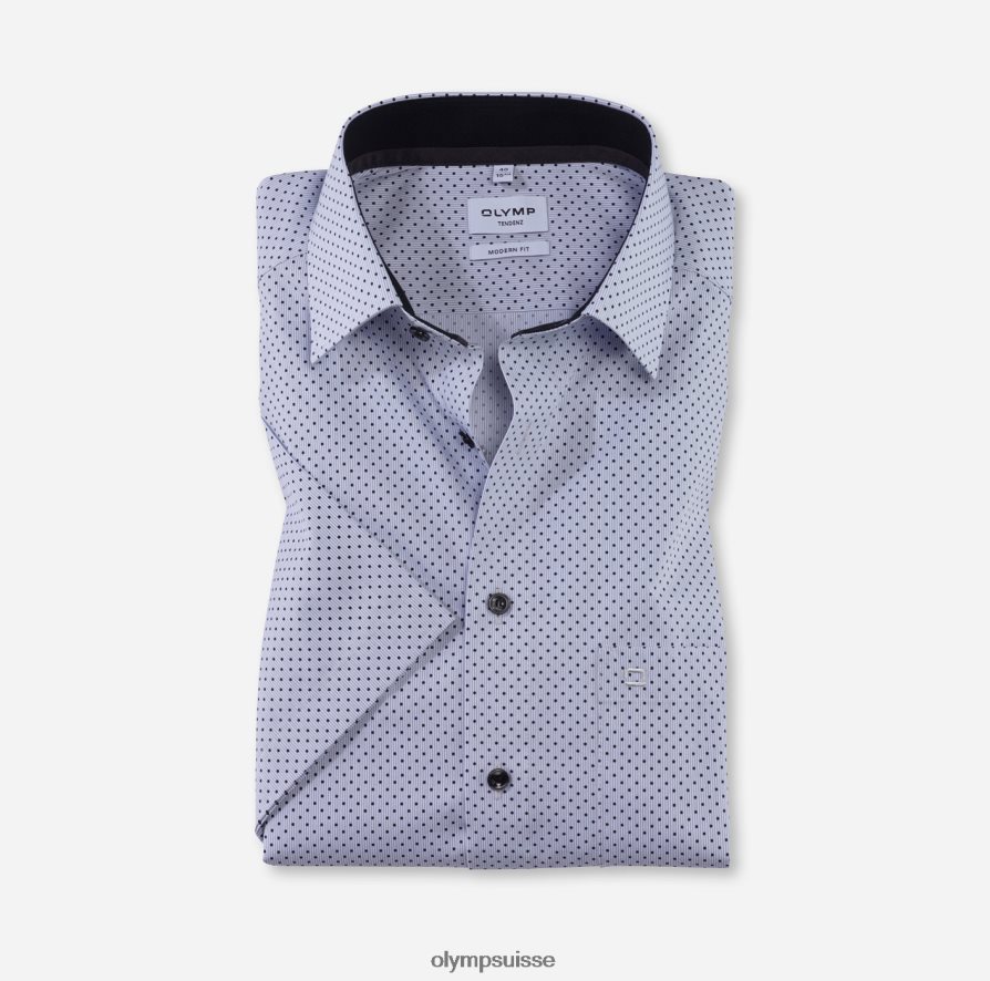 tendenz modern fit, chemise business, new kent, gris argenté OLYMP vêtements VVP4DB1731