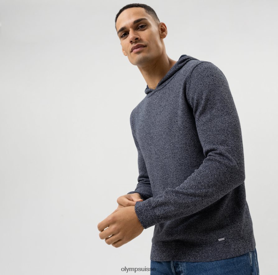 niveau cinq tricots body fit, pull, marine OLYMP vêtements VVP4DB1764