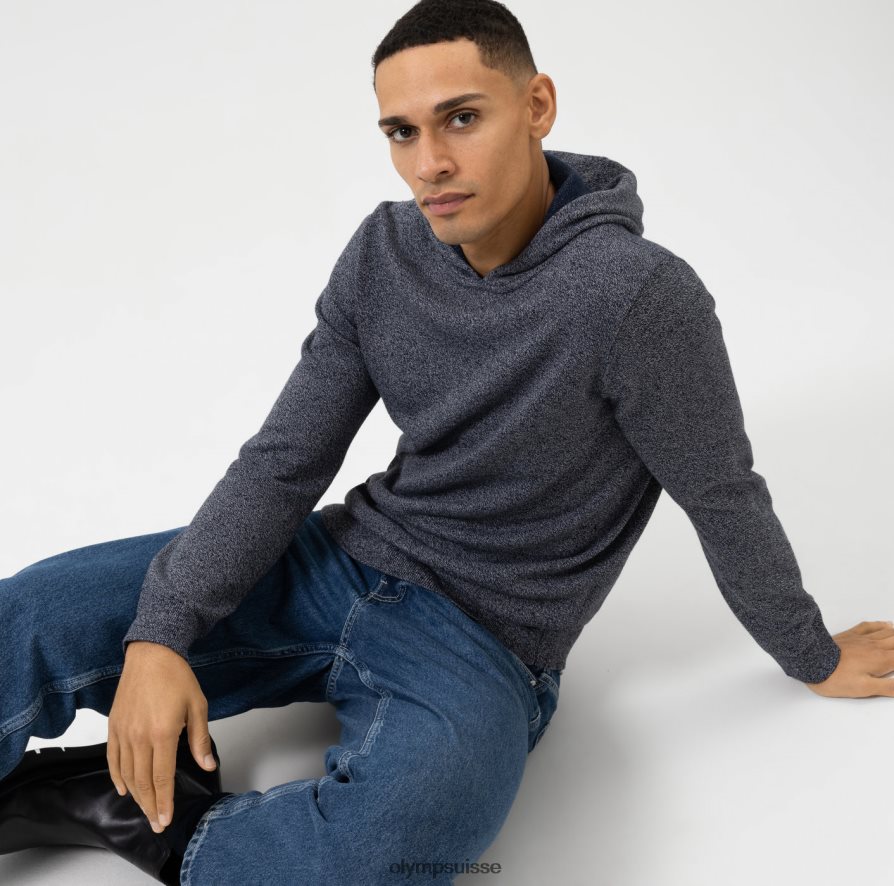 niveau cinq tricots body fit, pull, marine OLYMP vêtements VVP4DB1764