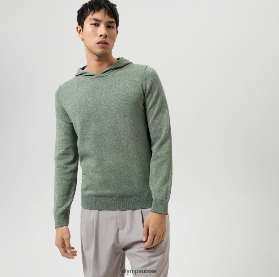 niveau cinq tricots body fit, pull, vert OLYMP vêtements VVP4DB1757