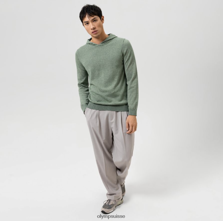 niveau cinq tricots body fit, pull, vert OLYMP vêtements VVP4DB1757