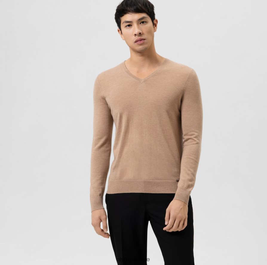 pull en maille décontracté, camel OLYMP vêtements VVP4DB1843