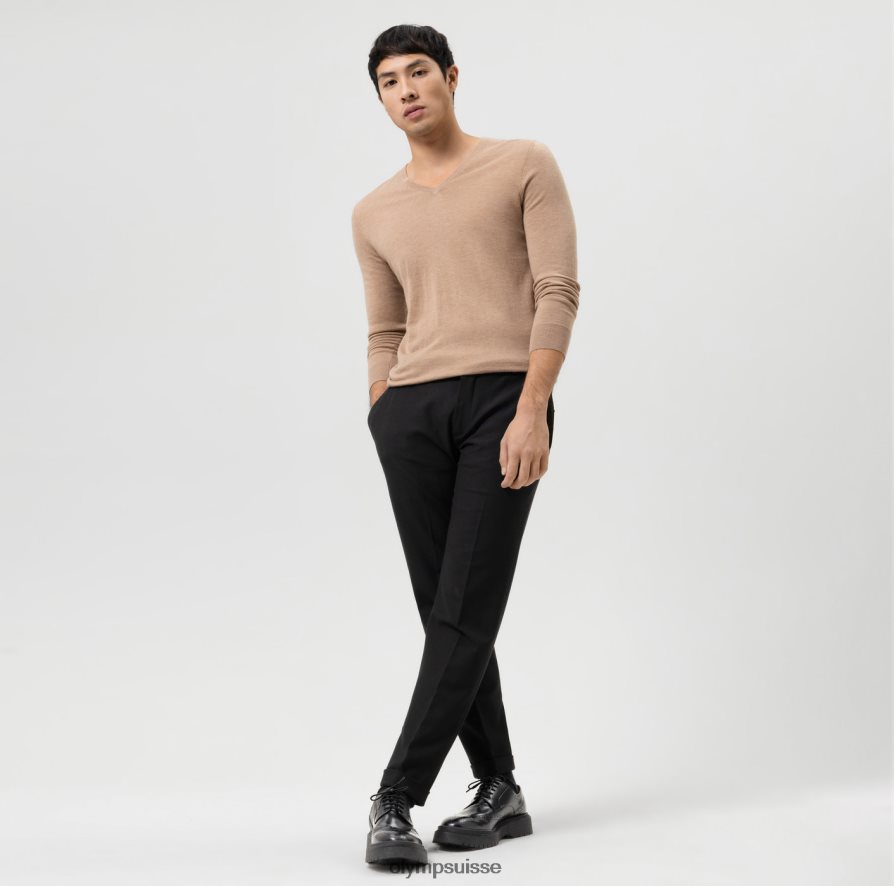 pull en maille décontracté, camel OLYMP vêtements VVP4DB1843