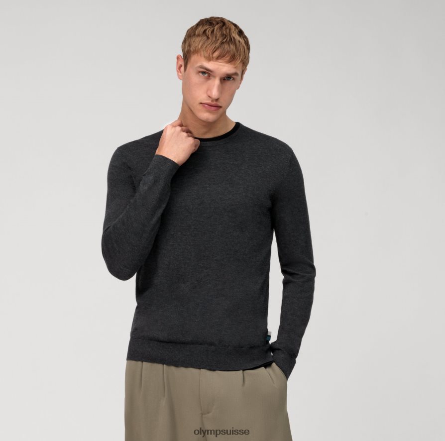 pull en tricot décontracté, anthracite OLYMP vêtements VVP4DB1812