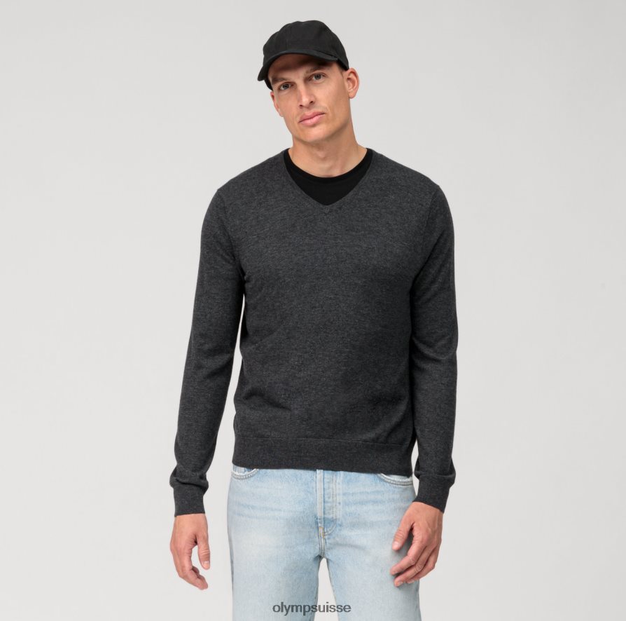 pull en tricot décontracté, anthracite OLYMP vêtements VVP4DB1832