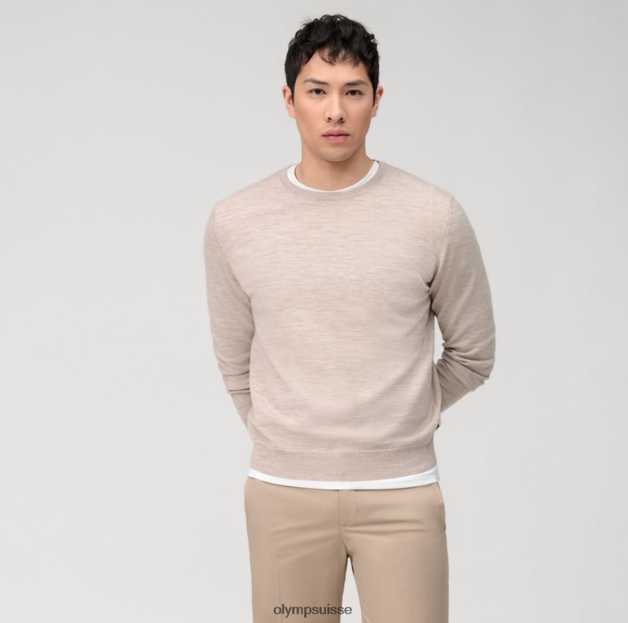 pull en tricot décontracté, beige clair OLYMP vêtements VVP4DB1792