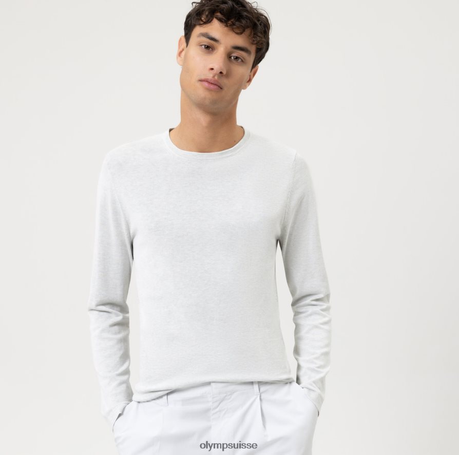 pull en tricot décontracté, blanc cassé OLYMP vêtements VVP4DB1836