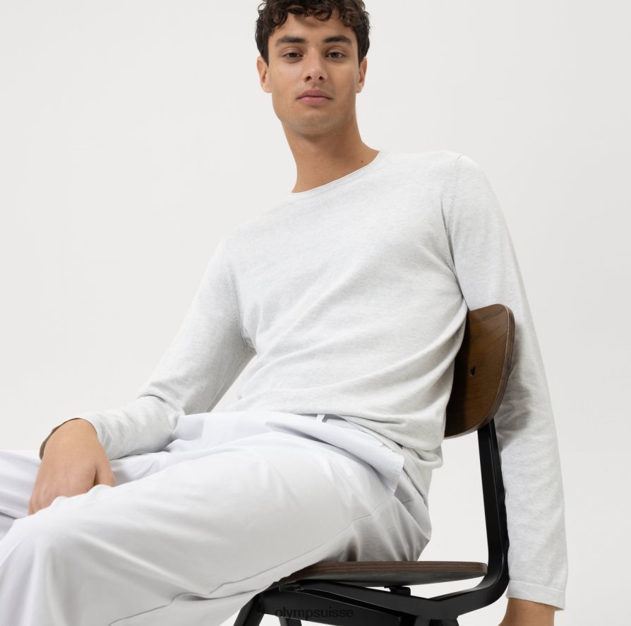 pull en tricot décontracté, blanc cassé OLYMP vêtements VVP4DB1836