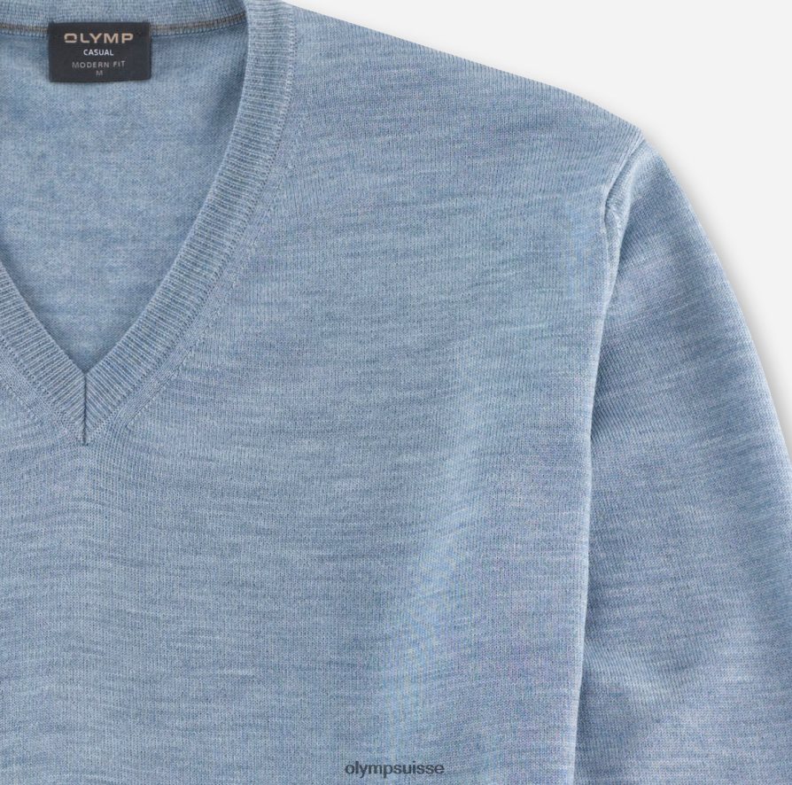 pull en tricot décontracté, bleu OLYMP vêtements VVP4DB1824
