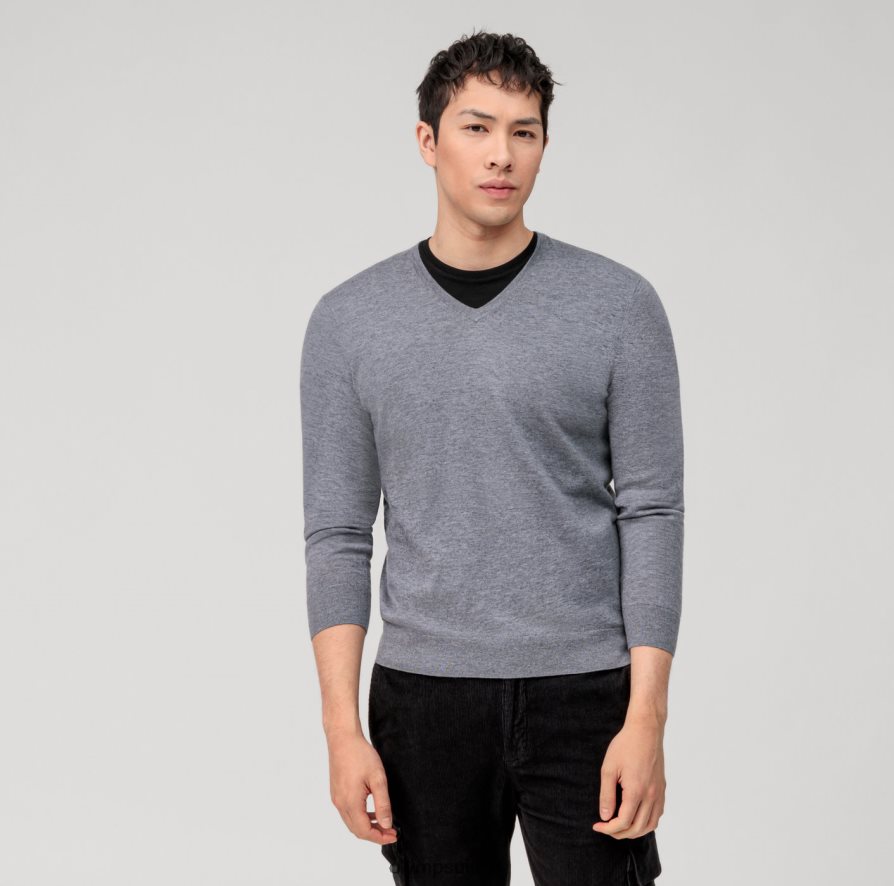 pull en tricot décontracté, gris argenté OLYMP vêtements VVP4DB1801