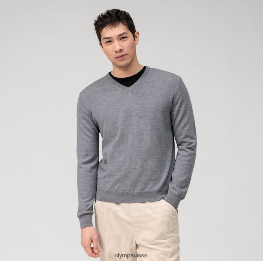 pull en tricot décontracté, gris argenté OLYMP vêtements VVP4DB1802