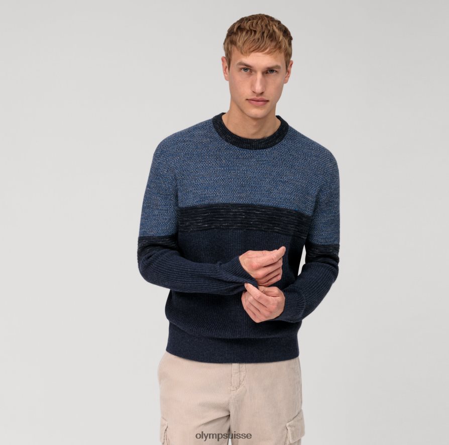 pull en tricot décontracté, marine OLYMP vêtements VVP4DB1784