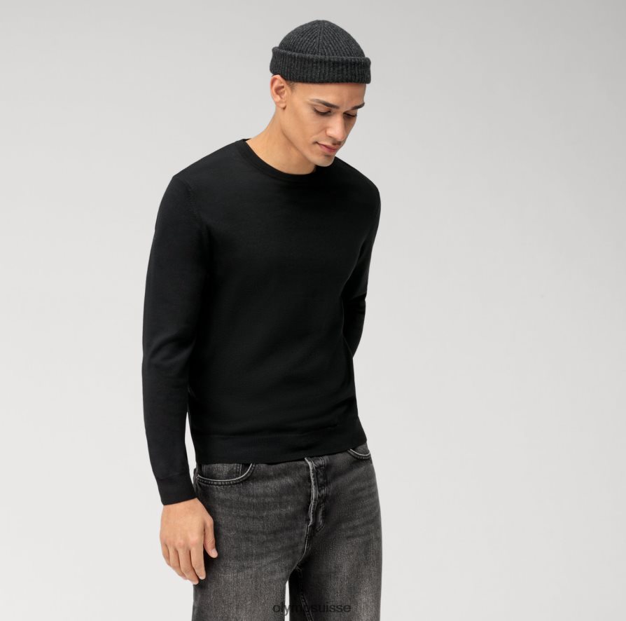 pull en tricot décontracté, noir OLYMP vêtements VVP4DB1806