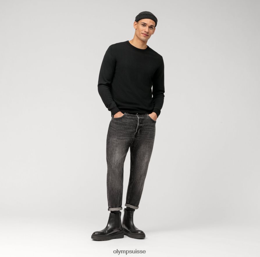 pull en tricot décontracté, noir OLYMP vêtements VVP4DB1806