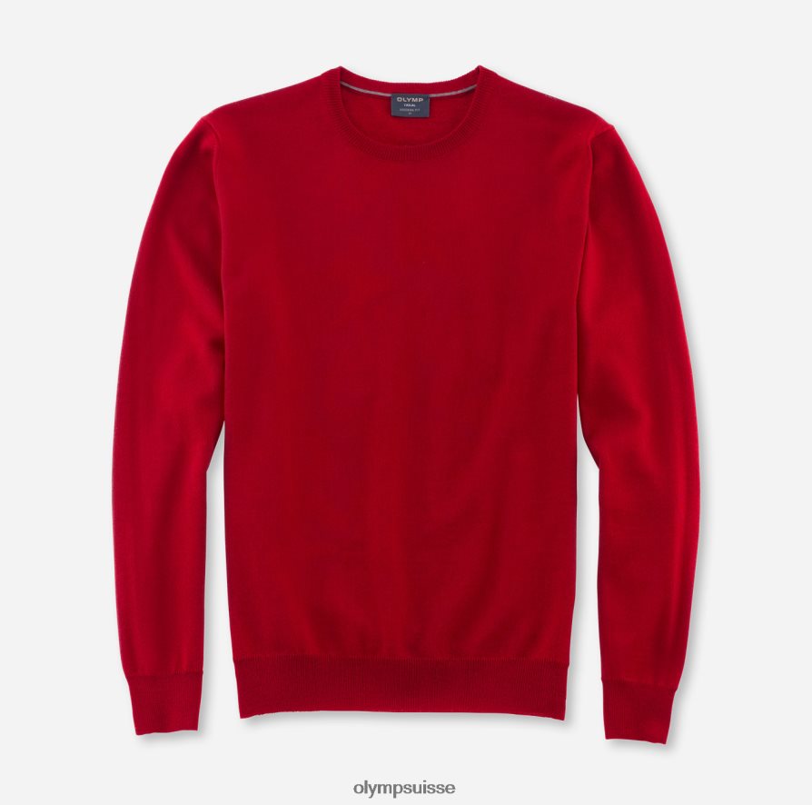 pull en tricot décontracté, rouge OLYMP vêtements VVP4DB1856