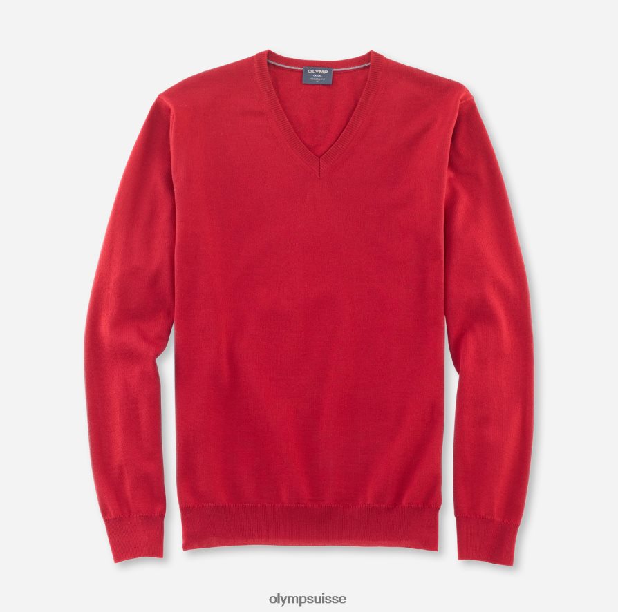 pull en tricot décontracté, rouge OLYMP vêtements VVP4DB1857