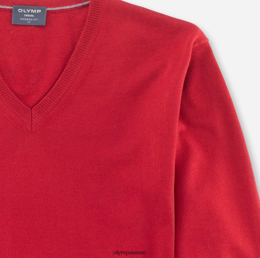 pull en tricot décontracté, rouge OLYMP vêtements VVP4DB1857
