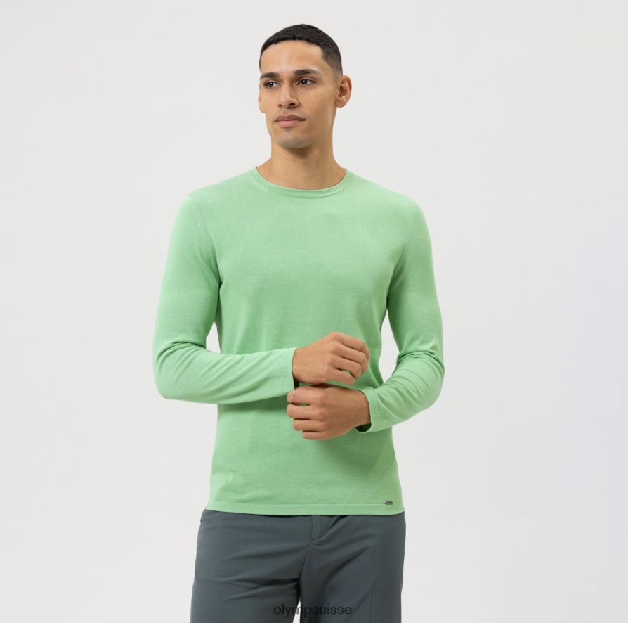 pull en tricot décontracté, vert clair OLYMP vêtements VVP4DB1839