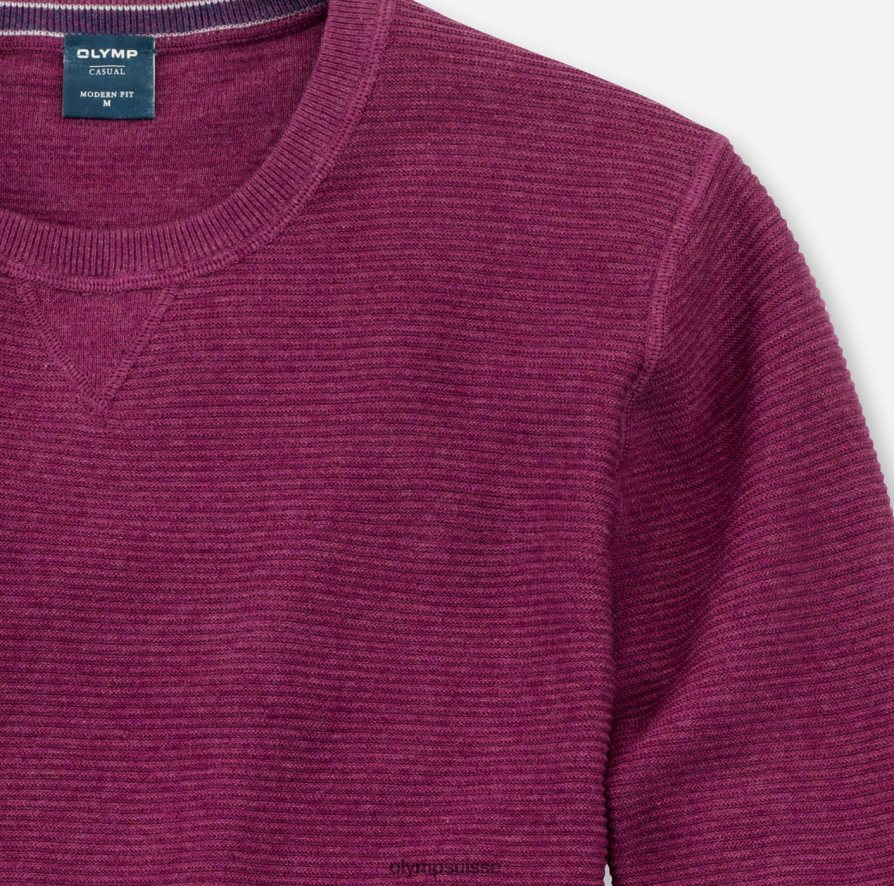 pull en tricot décontracté, violet OLYMP vêtements VVP4DB1871