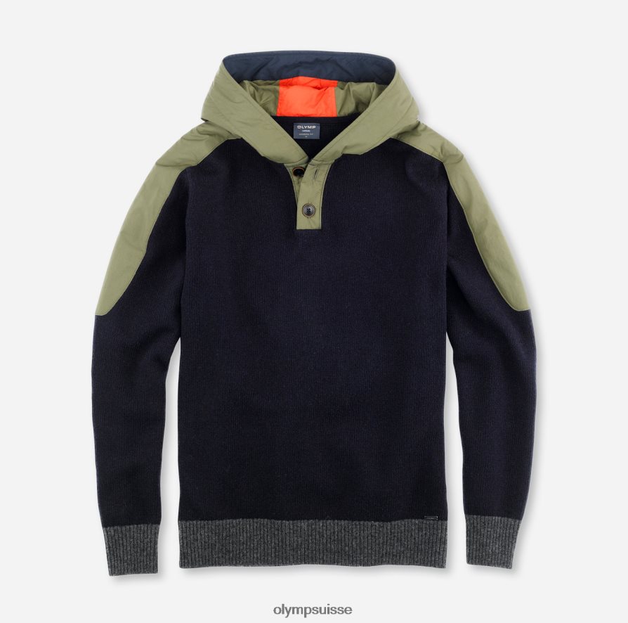 tricot coupe moderne, pull, marine OLYMP vêtements VVP4DB1850