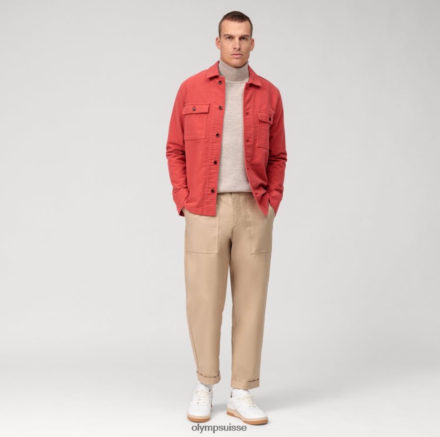 col roulé en tricot décontracté, beige clair OLYMP vêtements VVP4DB1882