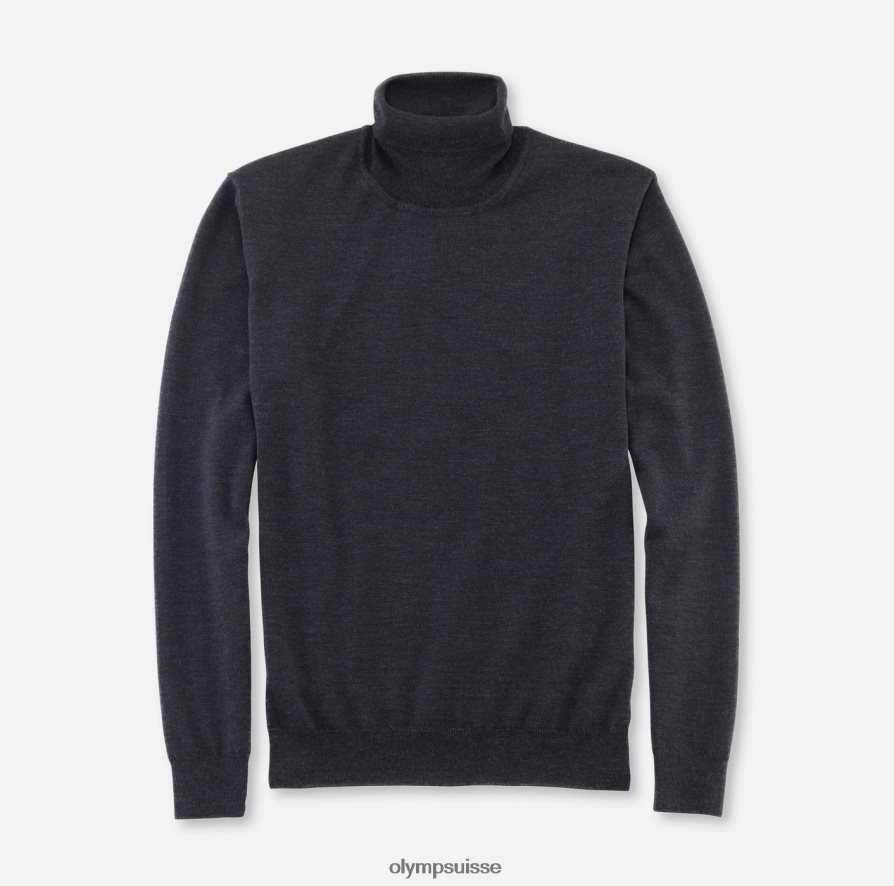col roulé en tricot décontracté, graphite OLYMP vêtements VVP4DB1884
