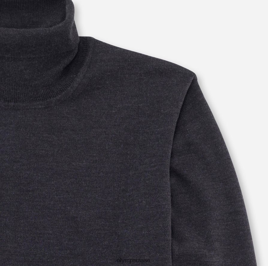 col roulé en tricot décontracté, graphite OLYMP vêtements VVP4DB1884