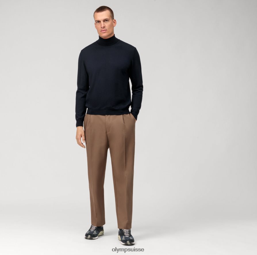 col roulé en tricot décontracté, marine OLYMP vêtements VVP4DB1885