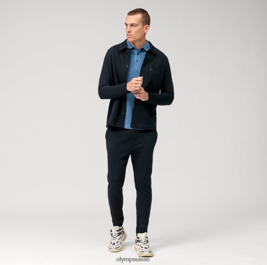 pantalon décontracté en jersey, marine OLYMP vêtements VVP4DB2193