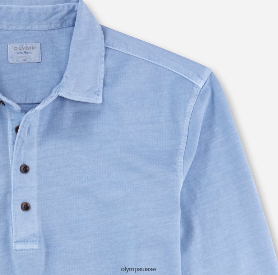 Level Five Casual Body Fit, polo, bleu OLYMP vêtements VVP4DB2173